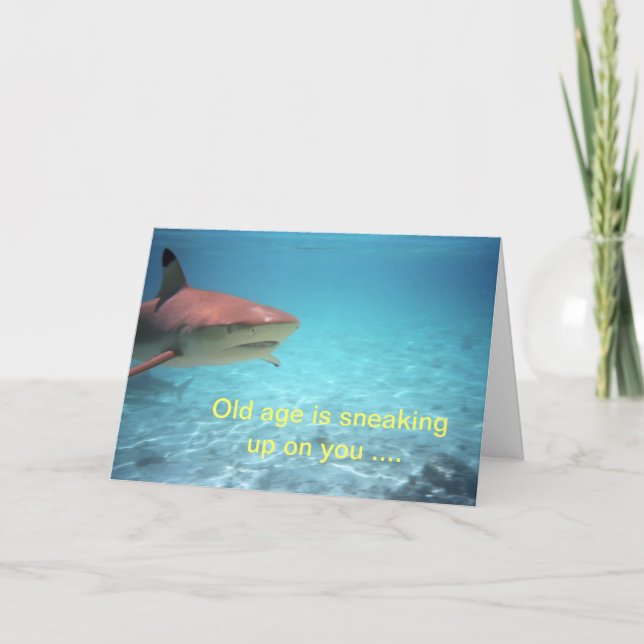 Humourous birthday card (Front)