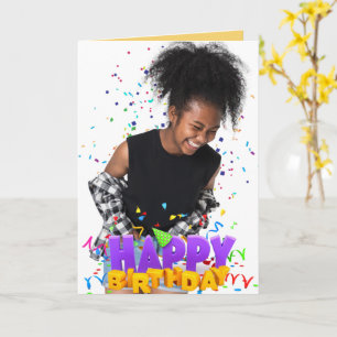 Humourous Birthday Card Afrocentric