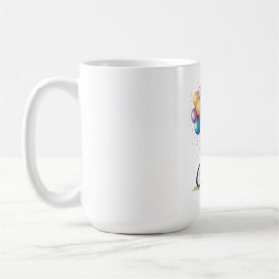 Humourous Birthday Gift for Grandma Riding Bike Coffee Mug