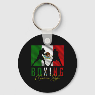 Humourous Boxing Mexican Sparring Kickboxing Kickb Key Ring