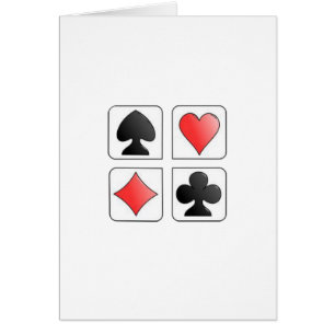 Humourous Bridge Players Greeting Card