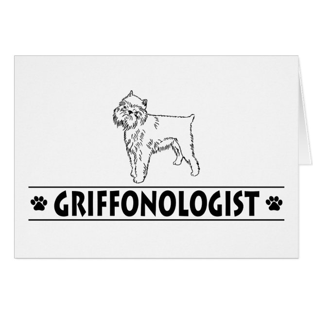 Humourous Brussels Griffon (Front Horizontal)