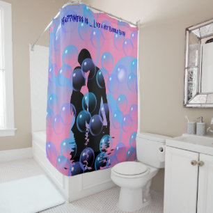 Humourous - Bubble Bath - Housewarming Gift Shower Curtain