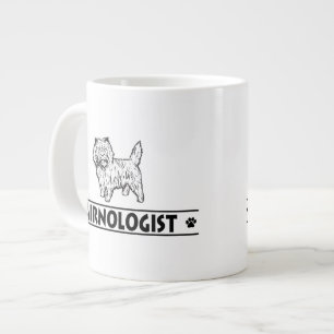 Humourous Cairn Terrior Large Coffee Mug