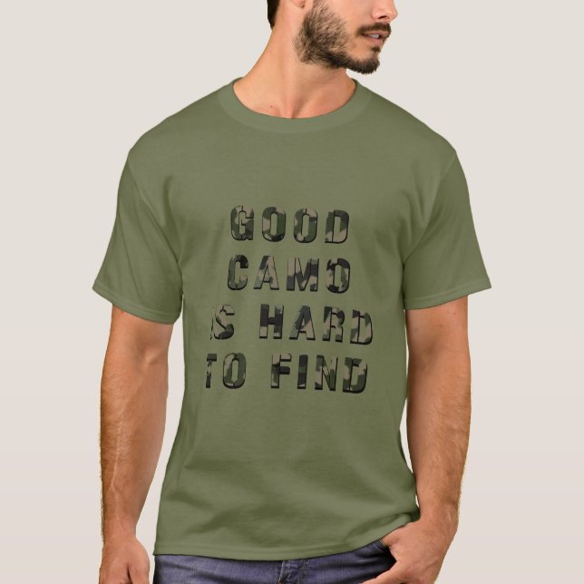 Humourous Camouflage T-Shirt  (Front)