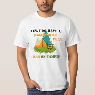Humourous Camping T-Shirt