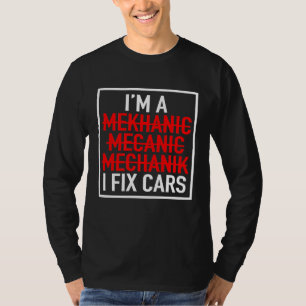Humourous Car Mechanic Auto Repair Workshop Garage T-Shirt