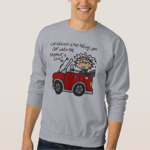 Humourous Car Sickness Sweatshirt