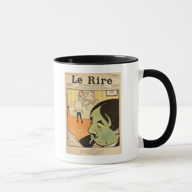 Humourous cartoon mug (Right)