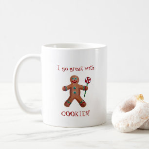 Humourous Christmas Cookie mug