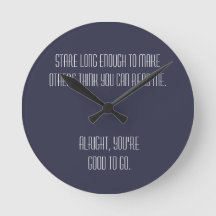 Humourous Clock