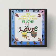 Humourous Collectable Button