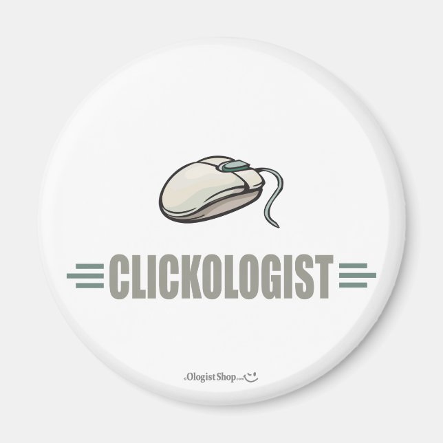 Humourous Computer Magnet (Front)