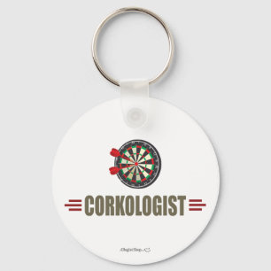 Humourous Darts Key Ring