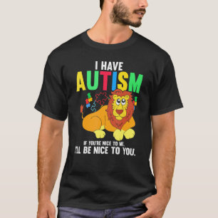 Humourous Disorders Sympathy Autism Awareness Moti T-Shirt