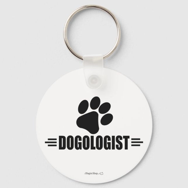 Humourous Dog Owner Key Ring (Front)