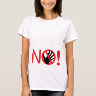 Humourous "Don’t Touch Me" Maternity Shirt