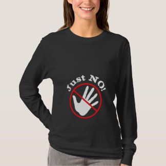 Humourous "Don’t Touch Me" Maternity Shirt