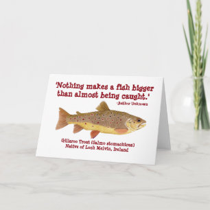 Humourous Fishing Card