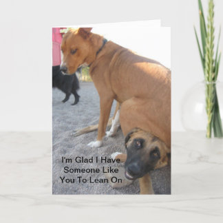 Humourous Friendship Card