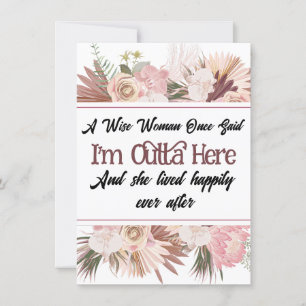 Humourous Funny Leaving Cards for Coworker, Photo