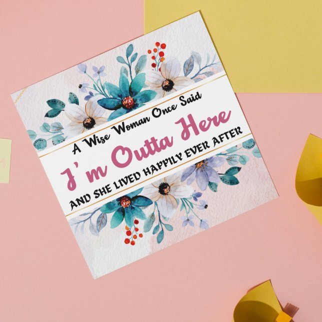 Humourous Funny Leaving Cards for Coworker, Photo (Humorous Funny Leaving Cards for Coworker, Photo)