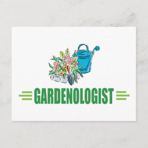 Humourous Gardener, Gardening Postcard