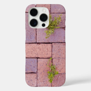 Humourous Gardener's Nightmare Weeds In Bricks iPhone 16 Pro Case