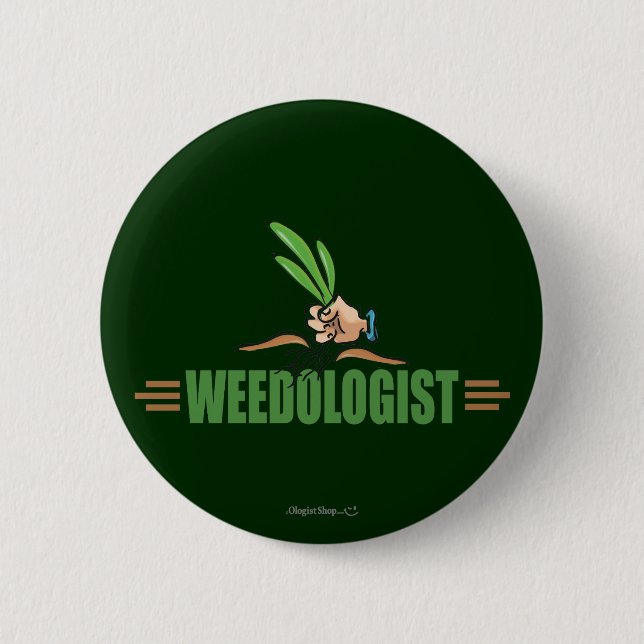 Humourous Gardening 6 Cm Round Badge (Front)