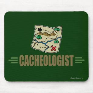 Humourous Geocaching Mouse Pad
