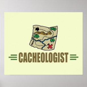 Humourous Geocaching Poster