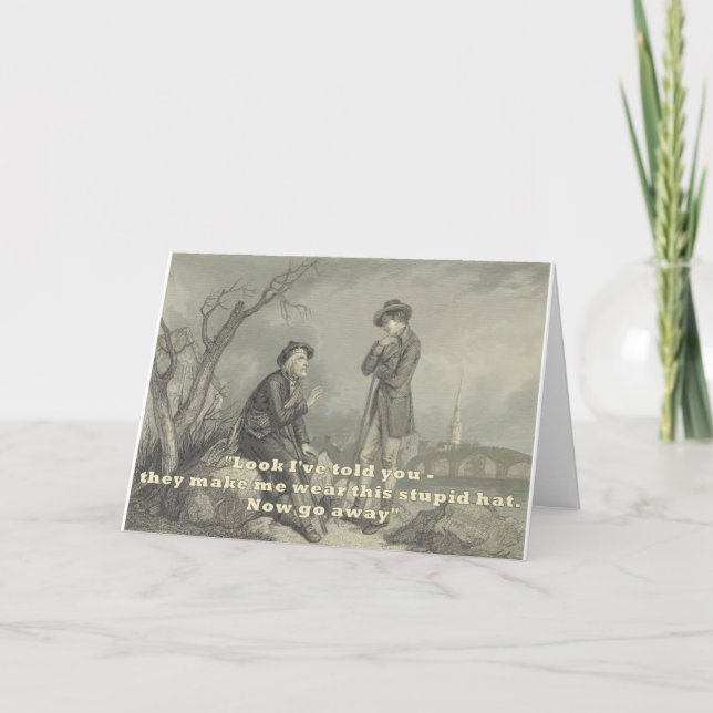 Humourous Greetings Card Fun Scottish Birthday (Front)