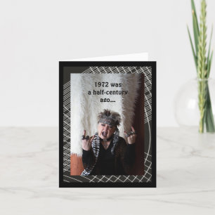 Humourous Half-Century Birthday Card