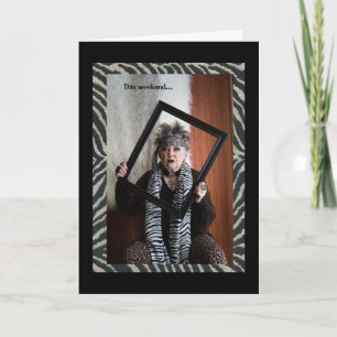 Humourous Halloween, Thanksgiving and the Holidays Card