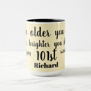 Humourous Happy 101st Birthday Mug