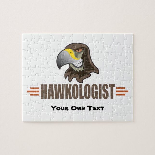 Humourous Hawk Hawks Jigsaw Puzzle (Horizontal)