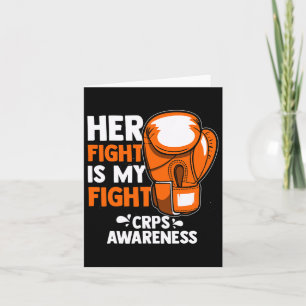Humourous Her Fights Is My Fights Crps Awareness S Card