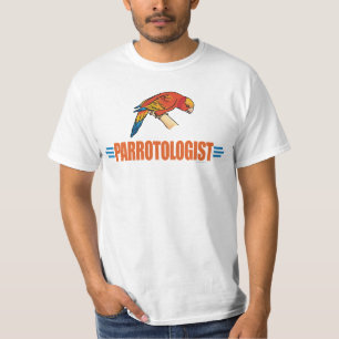 Humourous I Love Parrots T-Shirt