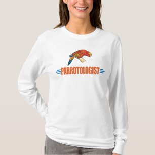 Humourous I Love Parrots T-Shirt