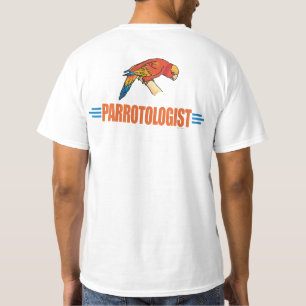 Humourous I Love Parrots T-Shirt