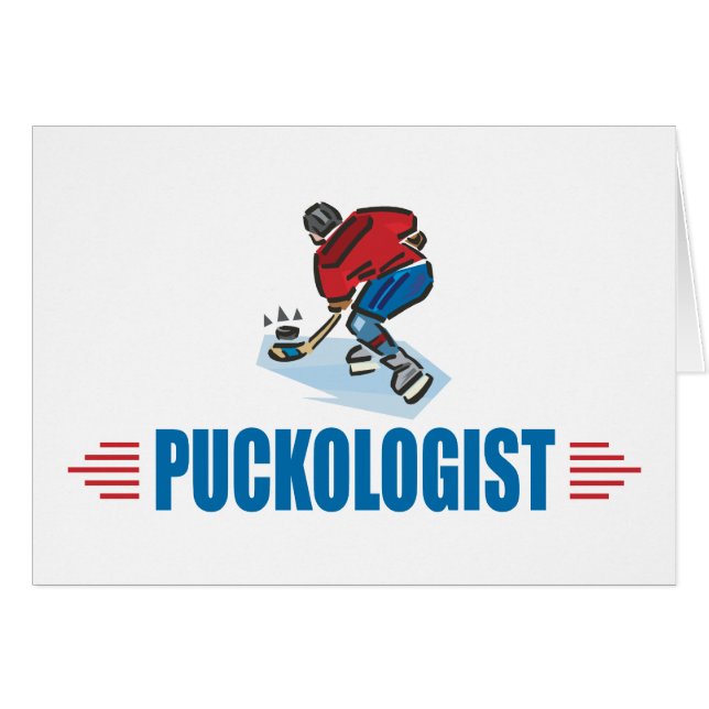 Humourous Ice Hockey (Front Horizontal)