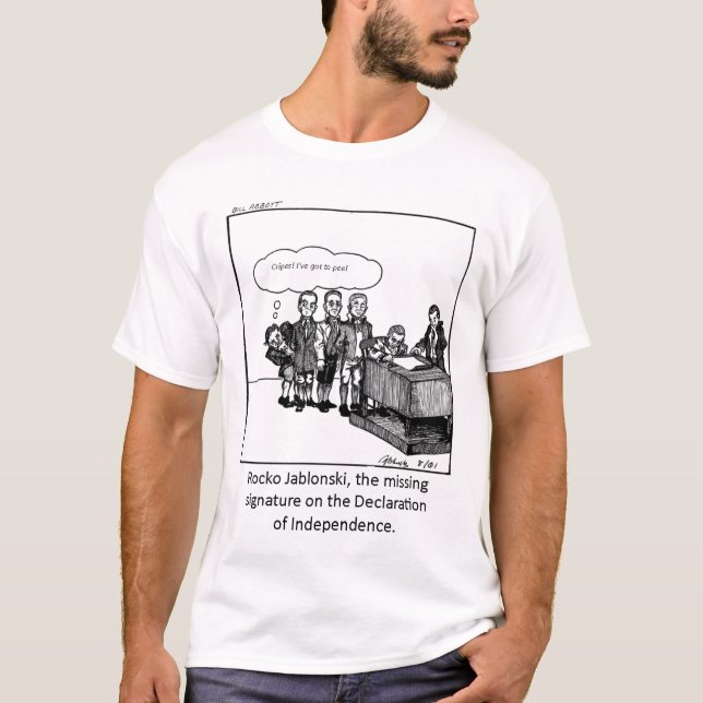 Humourous Independence Day T-Shirt (Front)