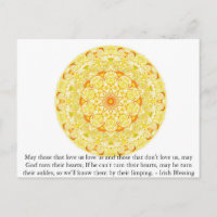 Humourous Irish Blessing from IRELAND