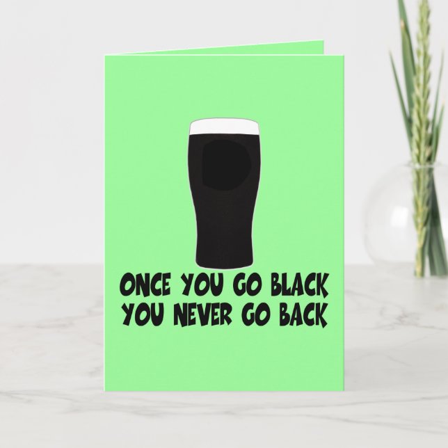 Humourous Irish Card (Front)