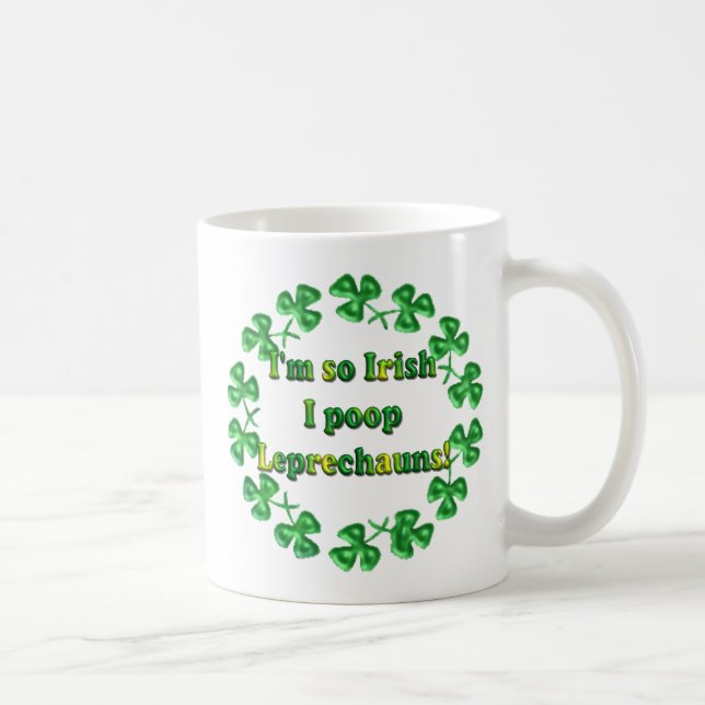 Humourous Irish Coffee Mug (Right)