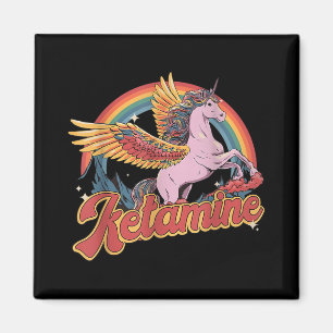 Humourous Ketamine Horse Emergency Funny Mental He Magnet