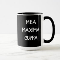 Humourous Latin Catholic Mea Cuppa