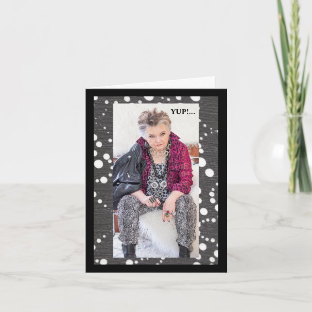 Humourous making lists I lose Card (Front)