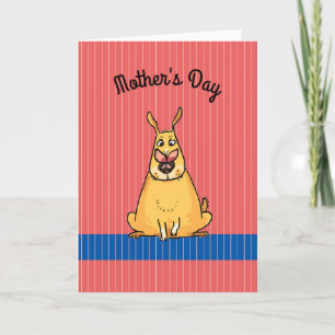 Humourous Mothers Day from Dog Card