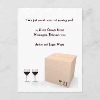 Humourous Moving Announcement